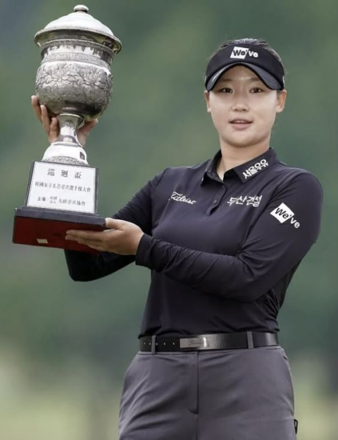 '신성' 김민솔, KLPGA 헤븐 마스터즈서 시즌 3승 도전