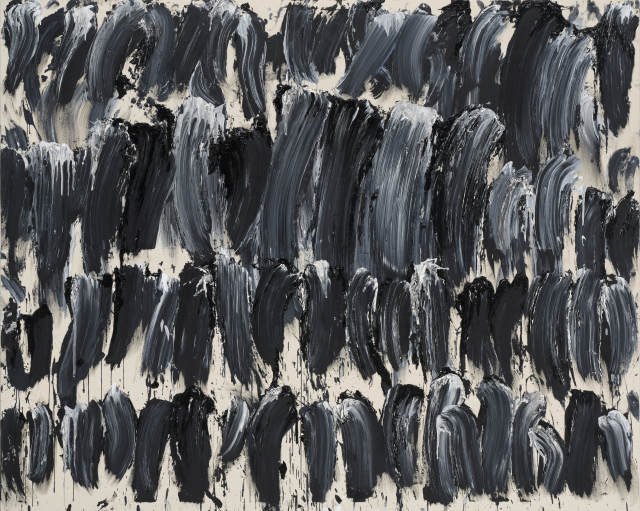 권오봉, Untitled, 2024, acrylic on canvas, 182x227cm 우손갤러리 제공