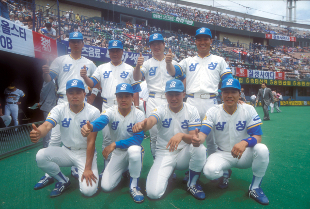 1990년대 중반 삼성 라이온즈 이승엽의 모습. 삼성 제공