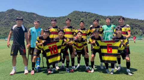 안동중 축구부, 전국 중등 축구리그 2년 연속 정상… 왕중왕전 진출