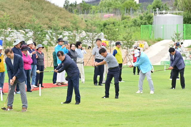 23일 청송군 진보면 진안리 605번지 일원에서 