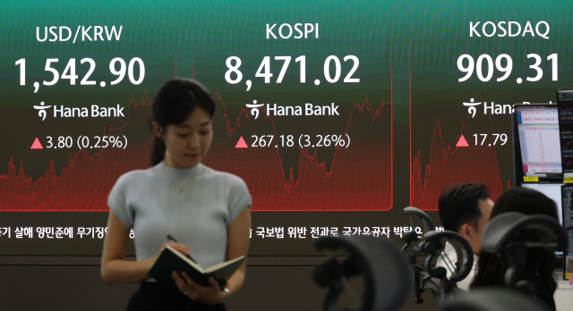 삼전 5%, 하닉 10%대 급등 출발… 코스피 매수 사이드카
