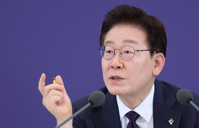 이재명 대통령이 26일 청와대에서 열린 