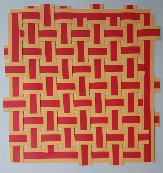 이태형, 그대에게, 혼합재료, 180&times;180cm, 2023
