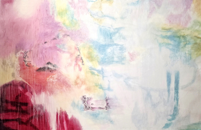 예수형, The illusion of time29, Mixed media,145x103cm, 2026
