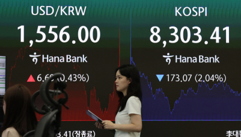 수출도 증시도 호황인데…환율만 1,550원대 '역주행'