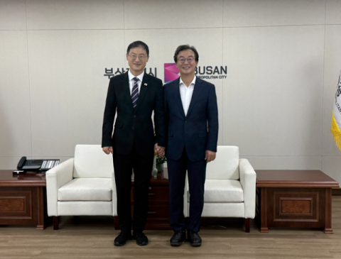 전재수·김상욱 첫 회동…부산·울산 교통·문화 협력 속도