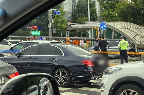 사고 현장 모습. 연합뉴스