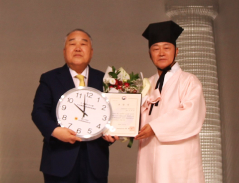 이재업 회장, 'K-유교문화 전승 공헌' 문체부장관 표창 수상