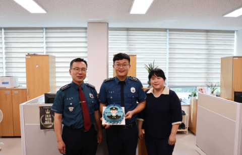 경북 칠곡경찰서…'확신의 일잘러' 범죄예방대응과 범죄예방계 이해진 경사 선정 