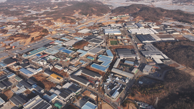 성주 제1, 2일반산업단지 전경. 이곳과 연접해 제3산업단지도 조성 중이다. 성주군 제공