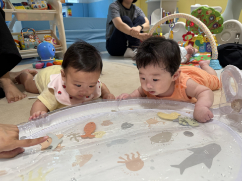 [르포]아파트 한 채가 육아 쉼터로…예천 '0세 특화반'의 하루