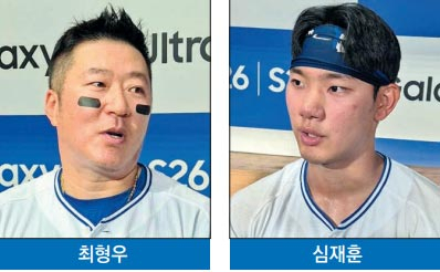 맏형 최형우와 막내 심재훈, 삼성 라이온즈의 상승세 뒷받침