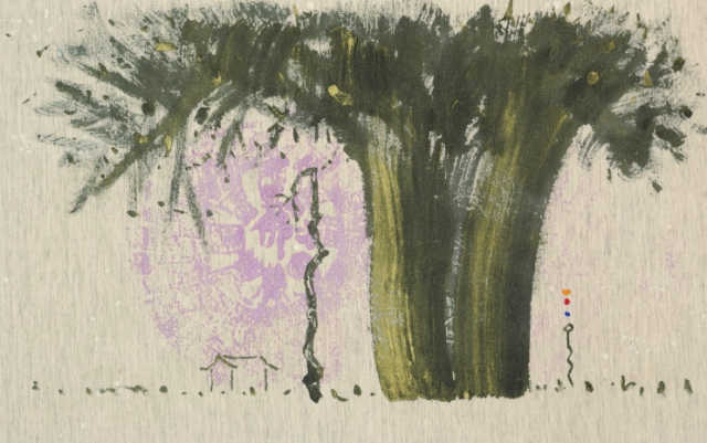김일환, 자연유희, 2026, acrylic on canvas, 57&times;35cm