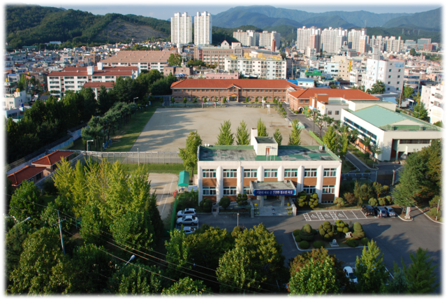대구소년원(읍내중고등학교) 전경. 대구소년원 제공.