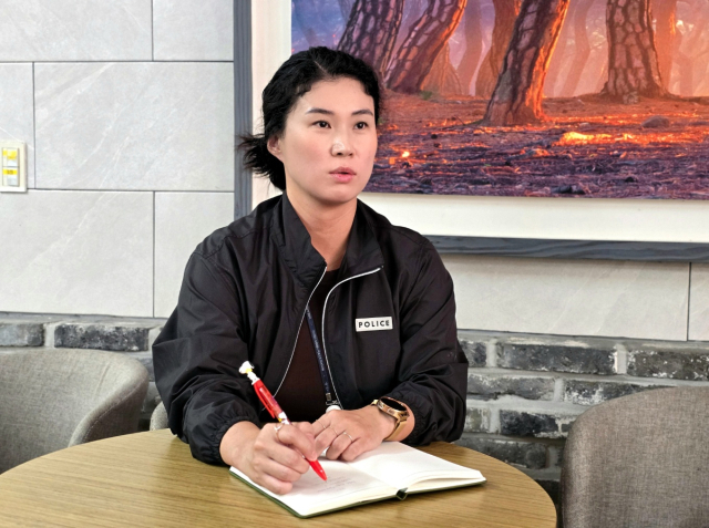 대구 남부경찰서 형사과 최보은 형사(경장). 김지효 기자