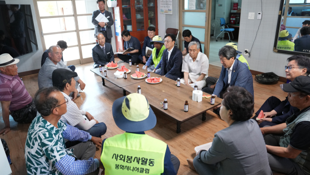 최기영 봉화군수, 10개 읍·면 첫 발걸음…'현장 소통' 보폭 넓힌다
