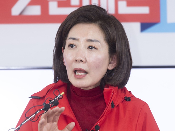계파 정치의 폐해를 한결같이 주창하고 있는 나경원 국민의힘 의원. 연합뉴스