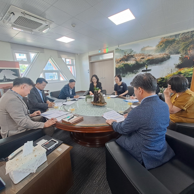 설명회 모습. 창녕교육지원청 제공
