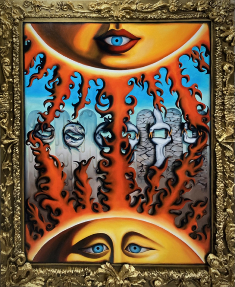 진혜린, Los Ni&ntilde;os, 2026, oil on canvas, 162.2x130.3cm