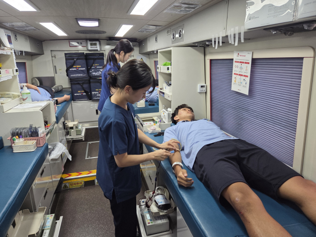 헌혈로 피어난 영·호남 화합…대구 능인고, '헌혈·생명나눔 캠페인' 개최