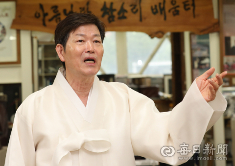 [털보기자의 '그사람']'소리와 공학' 이도류, 기술과 예술 잇는 박수관 명창