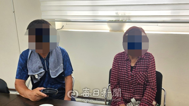 만성 신부전과 골수이형성 증후군을 앓고 있는 김은선씨와 3년전 대동맥 파열로 제대로 된 일을 할 수 없게된 남편 남영도씨가 영천시종합사회복지관을 방문해 가족의 기본적 생활 유지를 위한 의료비 및 생계비 지원을 호소하고 있다. 강선일 기자