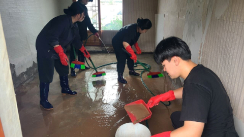 '산불 이재민' 또 침수…안동시, 호우 피해 복구 속도