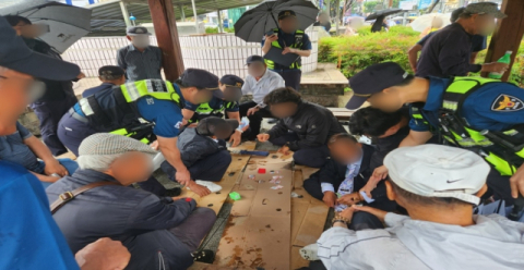 대구 서부정류장 주변 도박판…신고 90% 줄어