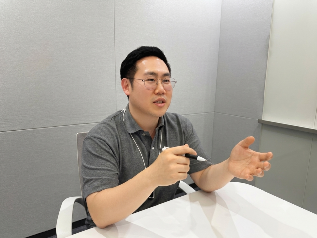 김현우 LS증권 디지털마케팅팀 선임매니저. (사진=허재호 기자)