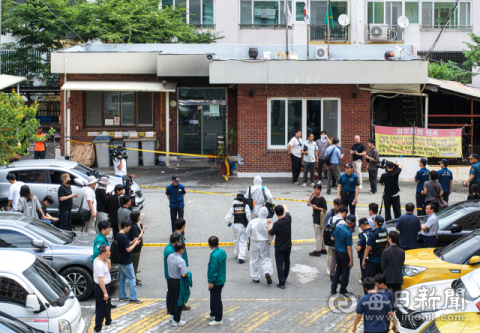 업무방해 고소당한 뒤 범행?…경북 경산 아파트 방화 용의자, 계획범죄 정황 잇따라