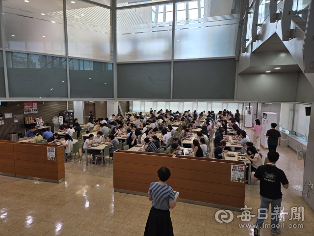 지역 농산물없는 포항시청 구내식당