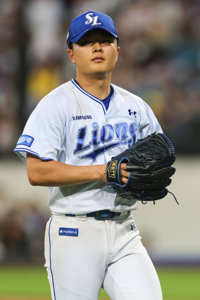 삼성 라이온즈의 이승민. 삼성 제공