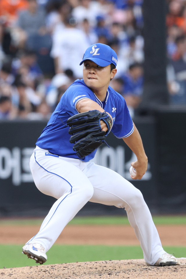 삼성 라이온즈의 이승민. 삼성 제공