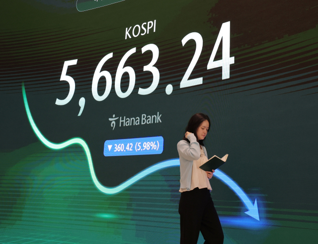 사상초유 코스피·코스닥 동반 이틀 연속 서킷브레이커…5,300선까지 밀렸다