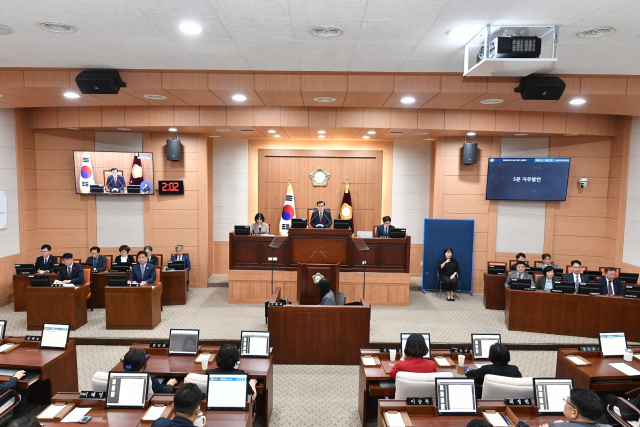 김해시의회는 지난 29일 제 280회 임시회를 마쳤다. 김해시의회 제공