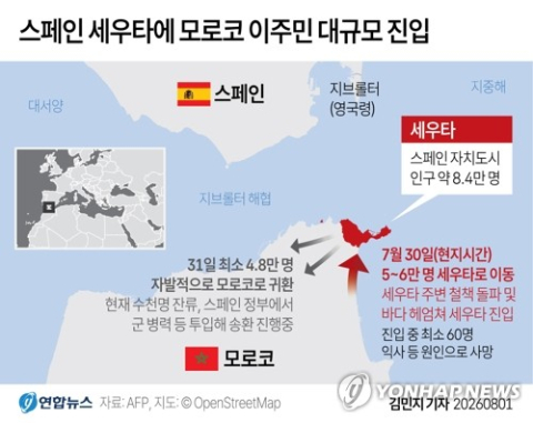[글로벌 핫스팟] 스페인 자치령 세우타(Ceuta)