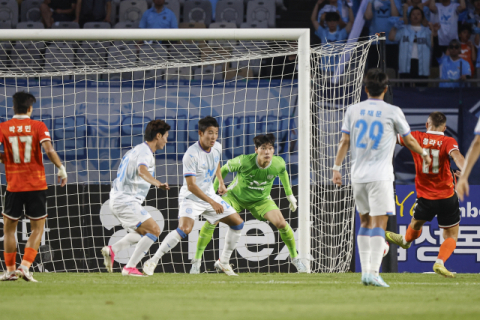 처참한 패배…대구FC, 화성가서 1대5로 지다