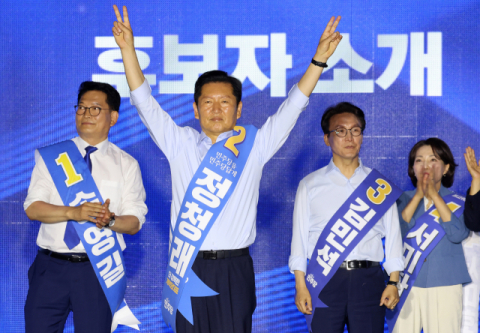 [속보] 정청래, 민주 당대표 경선 부산·울산·경남 당원투표 승리