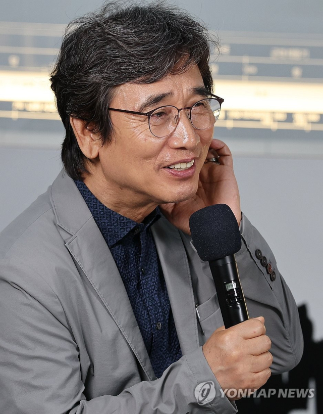 범여권의 대표적인 스피커인 유시민 작가. 연합뉴스