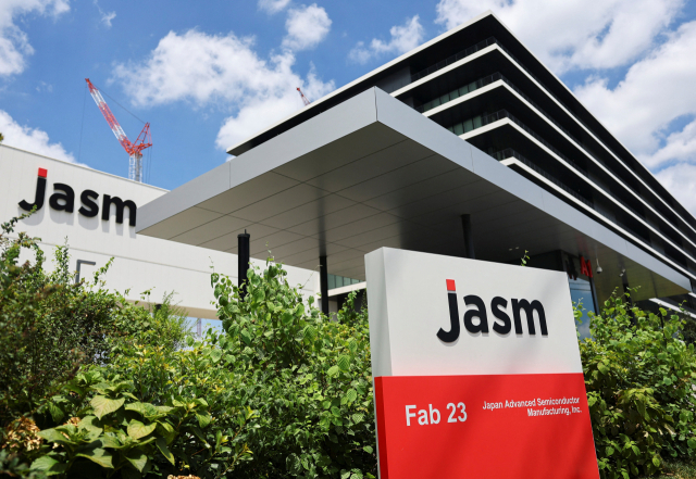 지난달 31일 일본 구마모토현 기쿠요마치에 위치한 대만 TSMC의 자회사 JASM(일본 첨단 반도체 제조) 공장 전경. 로이터 연합뉴스