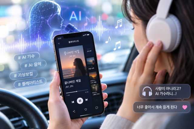 [내친구 AI] 사람인 줄 알았다…내 플레이리스트에 들어온 AI