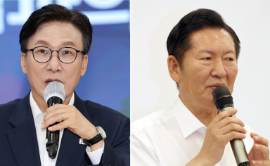 與 당권 주자 충돌…정청래 