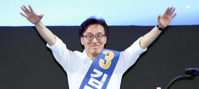 김민석 이겼다…與 제주·인천 당원투표서 승리
