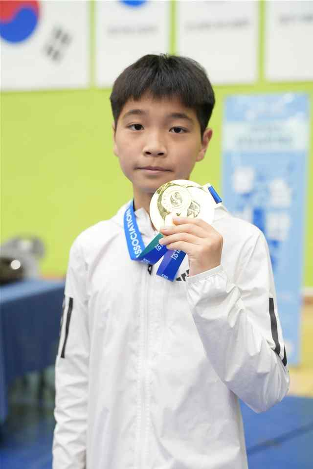 대구 중리중 복싱부의 김현성. 대구시복싱협회 제공