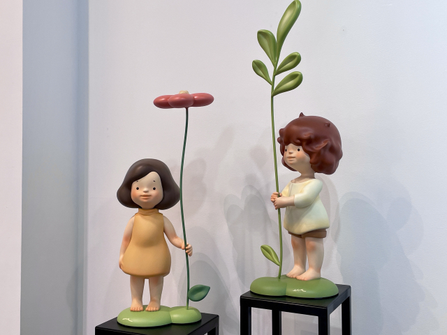 갤러리 전 전시 전경. 이연정 기자