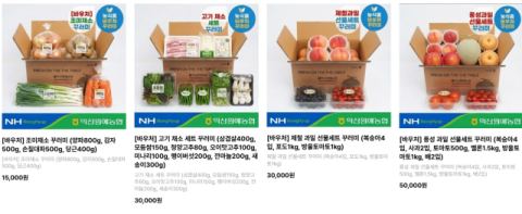 농식품 바우처 꾸러미 배송 전국 확대…취약계층 온라인 구매 가능