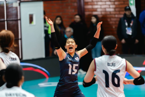 U-17 여자배구, 세계선수권 알제리 완파…필리핀과 16강전