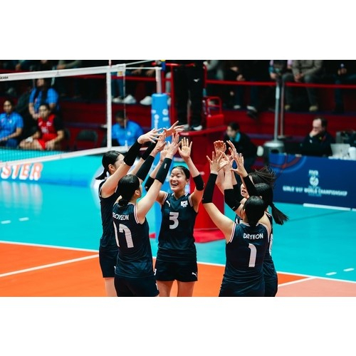 한국 여자 배구대표팀, U-17 세계선수권 8강 진출