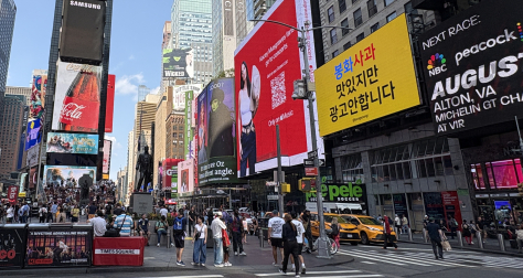 '봉화사과 맛있지만 광고 안 합니다'… 뉴욕 타임스퀘어 광고